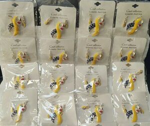 16 Genuine Austrian Ribbon Pins & Earrings Support USA Military Troops Lot NEW